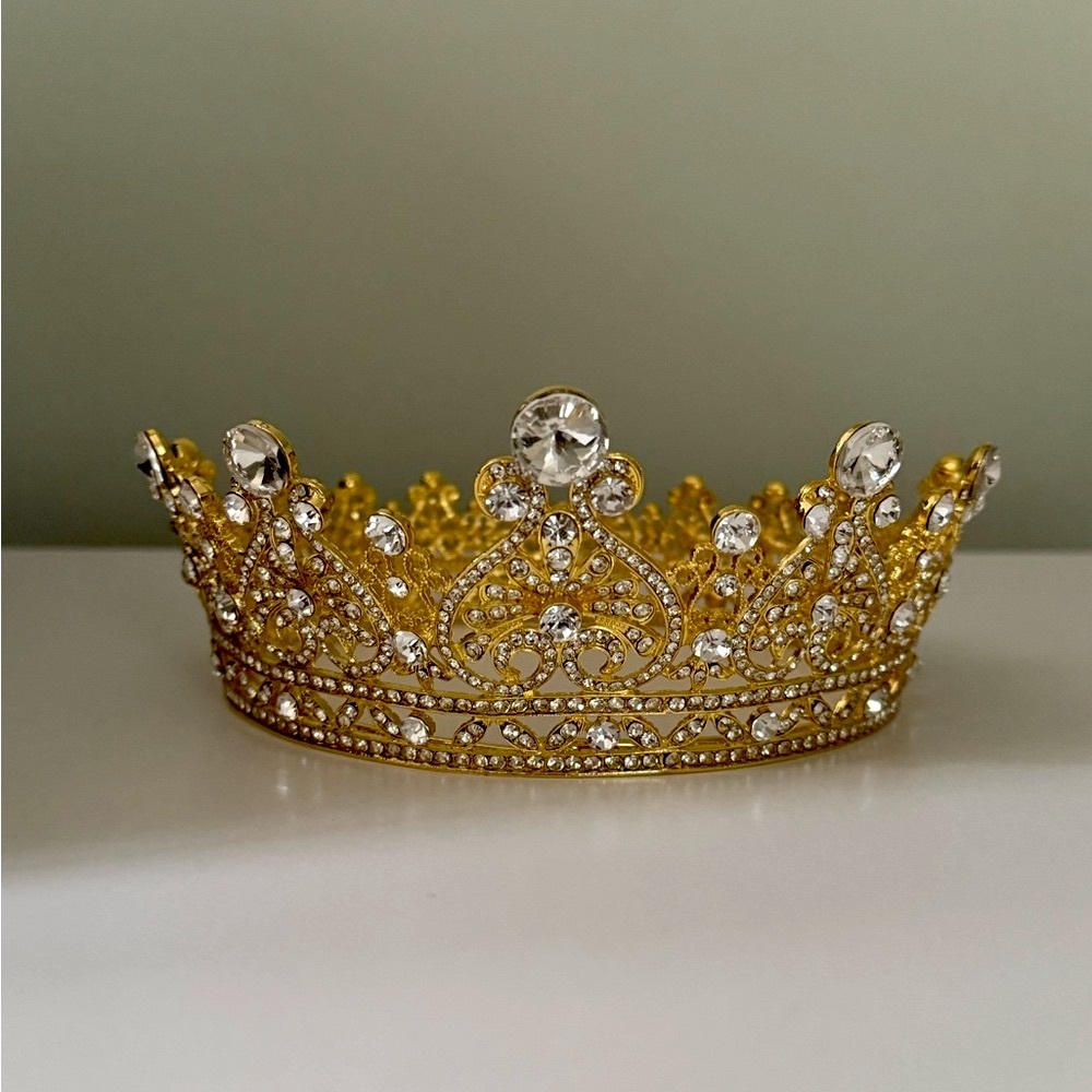 Tiara Crown Wedding Pageant Prom Quinceañera